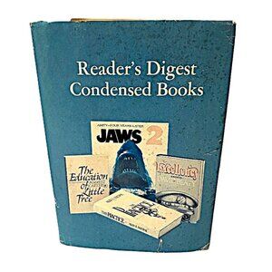 Vintage Readers Digest Condensed Books 1978 Volume 2 - JAWS 2. The Practice, etc